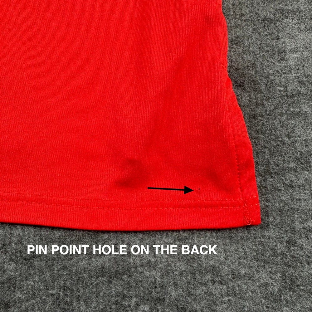 NIKE Running Move To Zero Double Swoosh Womens Lg. Racerback‎ Red Tank Top - Picture 6 of 12